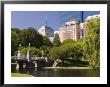 Lagoon Bridge In The Public Garden, Boston, Massachusetts, New England, Usa by Amanda Hall Limited Edition Print