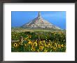 Soft Limestone Formation Chimney Rock, Nebraska, Usa by Stephen Saks Limited Edition Print