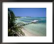 Beach And Jetty, Near Georgetown, Exuma, Bahamas, West Indies, Central America by Ethel Davies Limited Edition Print