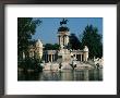 People Canoeing Past Parque Del Retiro, Madrid, Spain by Bill Wassman Limited Edition Pricing Art Print
