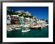 Boats In Marina Grande Harbour, Capri, Campania, Italy by David Tomlinson Limited Edition Print