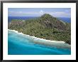 Aerial, Ile Therese, Northwest Coast, Island Of Mahe, Seychelles, Indian Ocean, Africa by Bruno Barbier Limited Edition Pricing Art Print