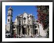 Catedral De San Cristobal, Old Havana, Havana, Cuba, West Indies, Central America by R H Productions Limited Edition Print