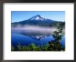Trilium Lake With Mt. Hood In Background, Mt. Hood, Oregon by John Elk Iii Limited Edition Pricing Art Print