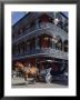 Horse And Carriage In The French Quarter, New Orleans, Louisiana, Usa by Adina Tovy Limited Edition Print