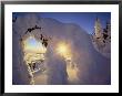Sunset Thru The Snowghosts, Big Mountain, Whitefish, Montana, Usa by Chuck Haney Limited Edition Print