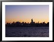 Empire State Building And Mid Town Skyline At Dawn, Manhattan, New York City, Usa by Amanda Hall Limited Edition Print