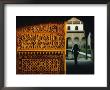 A Highly Decorated Wall In The Alhambra by Thomas J. Abercrombie Limited Edition Pricing Art Print