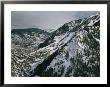 An Aerial View Of Aspen, Colorado Taken From A Paraglider by Gordon Wiltsie Limited Edition Pricing Art Print
