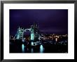 Night View Of Tower Bridge, Which Spans The Thames River by Richard Nowitz Limited Edition Print