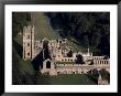 Aerial View Of Fountains Abbey, Unesco World Heritage Site, Yorkshire, England by Adam Woolfitt Limited Edition Print