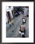 Bars And Restaurants In Ashton Lane, West End Area, Glasgow, Scotland, United Kingdom by Yadid Levy Limited Edition Print