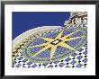 Starburst Tile Pattern On California Dome, Balboa Park, San Diego, California, Usa by John & Lisa Merrill Limited Edition Print
