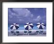 Beach Chairs And Ocean, U.S. Virgin Islands by Bill Bachmann Limited Edition Print