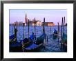 Gondolas And Island Church., Venice, Veneto, Italy by Christopher Groenhout Limited Edition Print