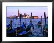 Gondolas And Island Church., Venice, Veneto, Italy by Christopher Groenhout Limited Edition Print