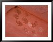 Handprints Painted On A Rock Wall By The Ancient Pueblo People, Also Known As The Anasazi by Ira Block Limited Edition Pricing Art Print