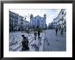 Praca Do Giraldo And Outdoor Cafes, Evora, Portugal by John & Lisa Merrill Limited Edition Pricing Art Print