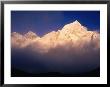 Mt. Everest And Mt. Nuptse At Sunset, Mt. Nuptse, Sagarmatha, Nepal by Grant Dixon Limited Edition Print