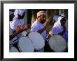 Men Playing Drums, Dubai, United Arab Emirates by Chris Mellor Limited Edition Pricing Art Print