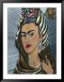 Frida Kahlo Art, Olvera Street Market, El Pueblo De Los Angeles, Los Angeles, California, Usa by Walter Bibikow Limited Edition Print