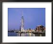 Spinnaker Tower At Twilight, Gunwharf Quays, Portsmouth, Hampshire, England, United Kingdom by Jean Brooks Limited Edition Print