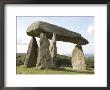 Dolmen, Neolithic Burial Chamber 4500 Years Old, Pentre Ifan, Pembrokeshire, Wales by Sheila Terry Limited Edition Print