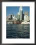 View Of Seattle From Bainbridge Ferry, Washington State, Usa by Ethel Davies Limited Edition Print