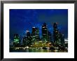 City Skyline From Marina Promenade, Singapore by John Elk Iii Limited Edition Print