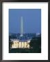 The White House, Washington Monument, And Jefferson Memorial At Dusk by Richard Nowitz Limited Edition Print