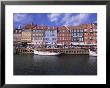 Nyhavn, Or New Harbour, Busy Restaurant Area, Copenhagen, Denmark, Scandinavia by R H Productions Limited Edition Print