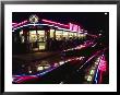 Late-Night View Of The Bright Neon Of The Roadside Diner by Stephen St. John Limited Edition Print
