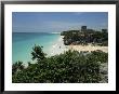 Beach Scene With Mayan Ruins by Steve Winter Limited Edition Print