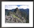 Classic View From Funerary Rock Of Inca Town Site, Machu Picchu, Unesco World Heritage Site, Peru by Tony Waltham Limited Edition Print