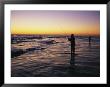 People Are Surf Fishing For Red Drum On The Outer Banks Of North Carolina by Stephen Alvarez Limited Edition Print