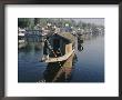 Houseboats On The Lake At Srinagar, Kashmir, Jammu And Kashmir State, India by Christina Gascoigne Limited Edition Print