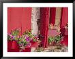 Flower Boxes On Storefronts, Savannah, Georgia, Usa by Julie Eggers Limited Edition Print