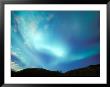 Green Aurora Borealis Around Mt. Snowden, Brooks Range, Alaska, Usa by Hugh Rose Limited Edition Print