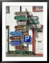 Profusion Of Road Signs, Ballyvaughan, County Clare, Munster, Republic Of Ireland by Gary Cook Limited Edition Print