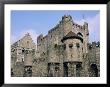 Gravenstein Castle, Founded In The 10Th Century, Ghent, Flanders, Belgium by Brigitte Bott Limited Edition Print