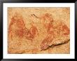 Rock Paintings, Uan Amil, Akakus, Southwest Desert, Libya, North Africa, Africa by Nico Tondini Limited Edition Print