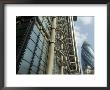 The Lloyds Building And Swiss Re Building (Gherkin), City Of London, London, England by Ethel Davies Limited Edition Print