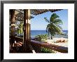 View From Restaurant, Rum Point Inn, Placencia, Belize, Central America by Upperhall Limited Edition Print