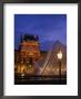 The Louvre Museum And Pyramid, Paris, Ile-De-France, France by Jan Stromme Limited Edition Print
