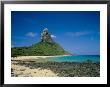 View Of Praia Do Conceicao Beach And Morro Do Pico In The Background, Fernando De Noronha, Brazil by Marco Simoni Limited Edition Pricing Art Print