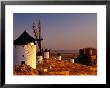 Windmills And Castle Of Cresteria Manchega At Sunrise, Consuegra, Castilla-La Mancha, Spain by Witold Skrypczak Limited Edition Print