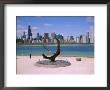City Skyline And Lake Michigan From The Adler Planetarium, Chicago, Illinois, North America by Jenny Pate Limited Edition Print
