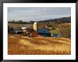 Picturesque Farm Photographed In The Fall by Raymond Gehman Limited Edition Print