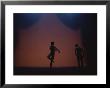 A Silhouetted Ballet Dancer Performs On Stage by Jodi Cobb Limited Edition Print