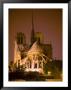 Notre Dame Cathedral Lit At Night, Paris, France by Jim Zuckerman Limited Edition Print